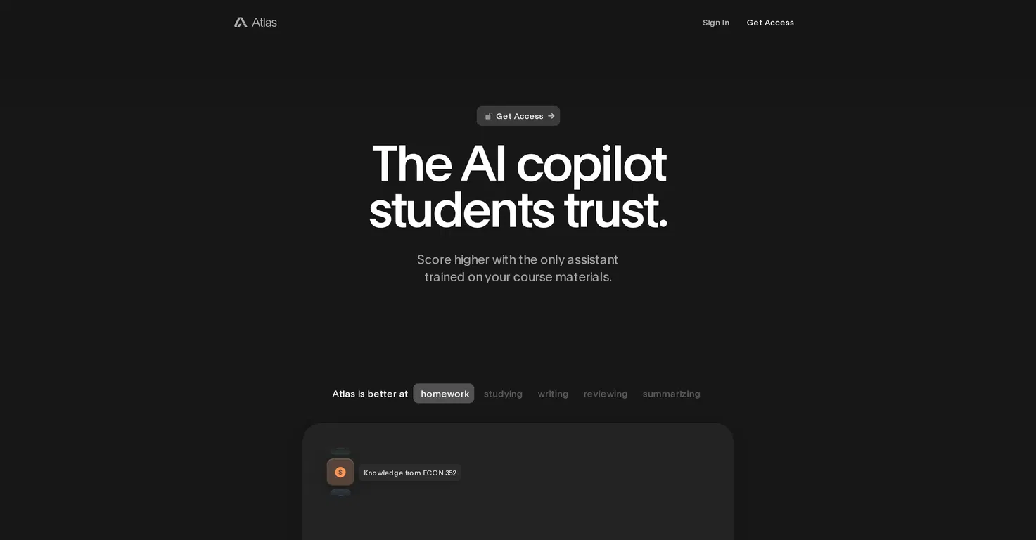 Atlas banner