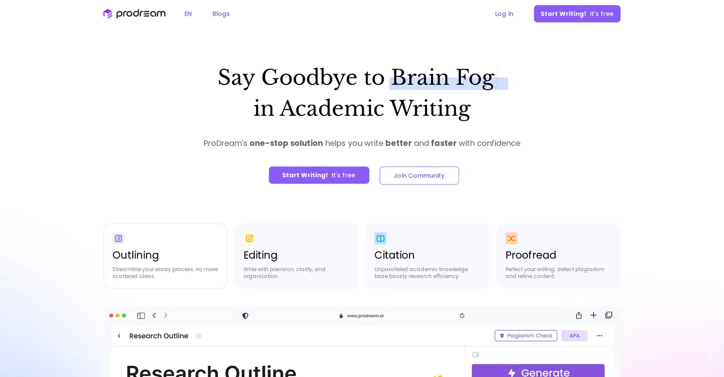 ProDream Ai banner