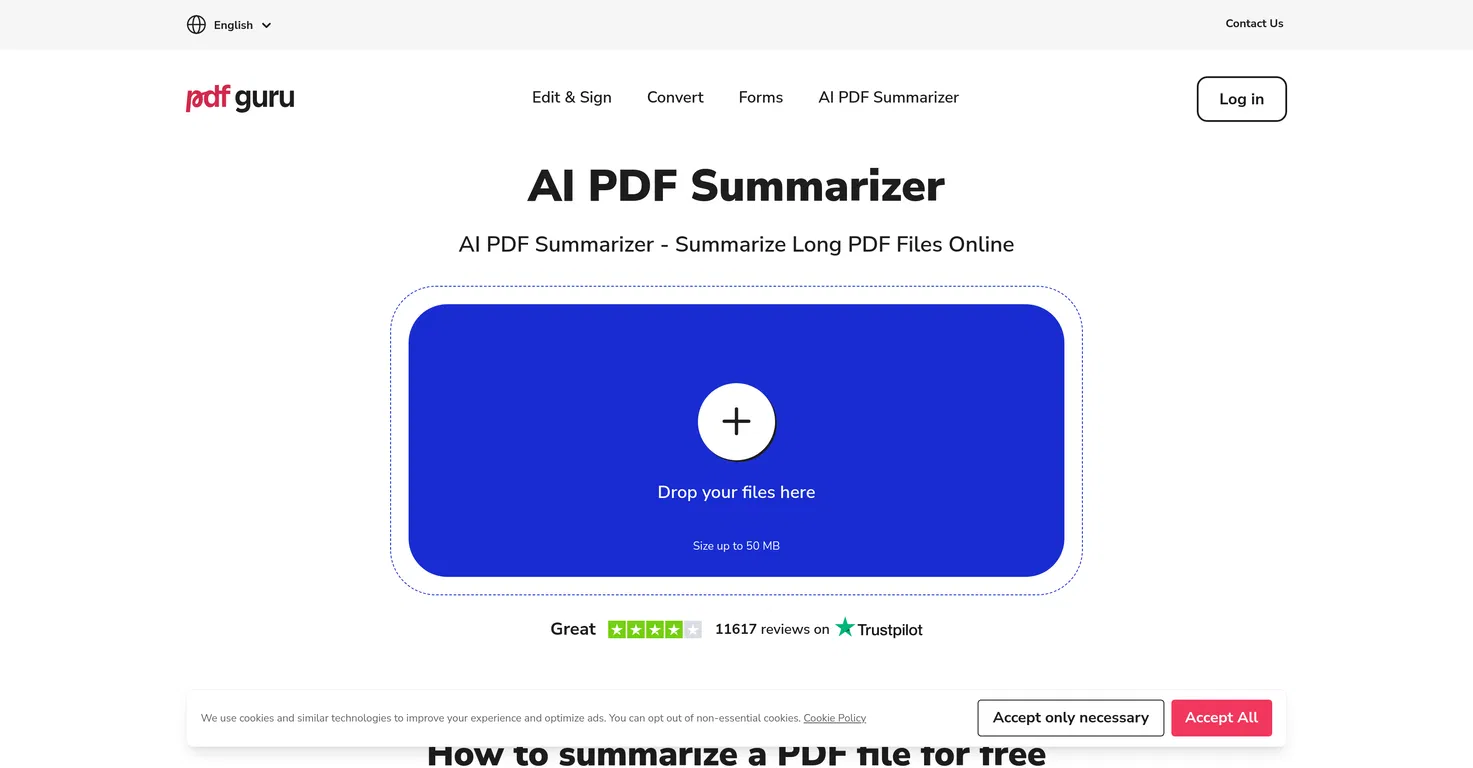 PDF Guru banner screenshot