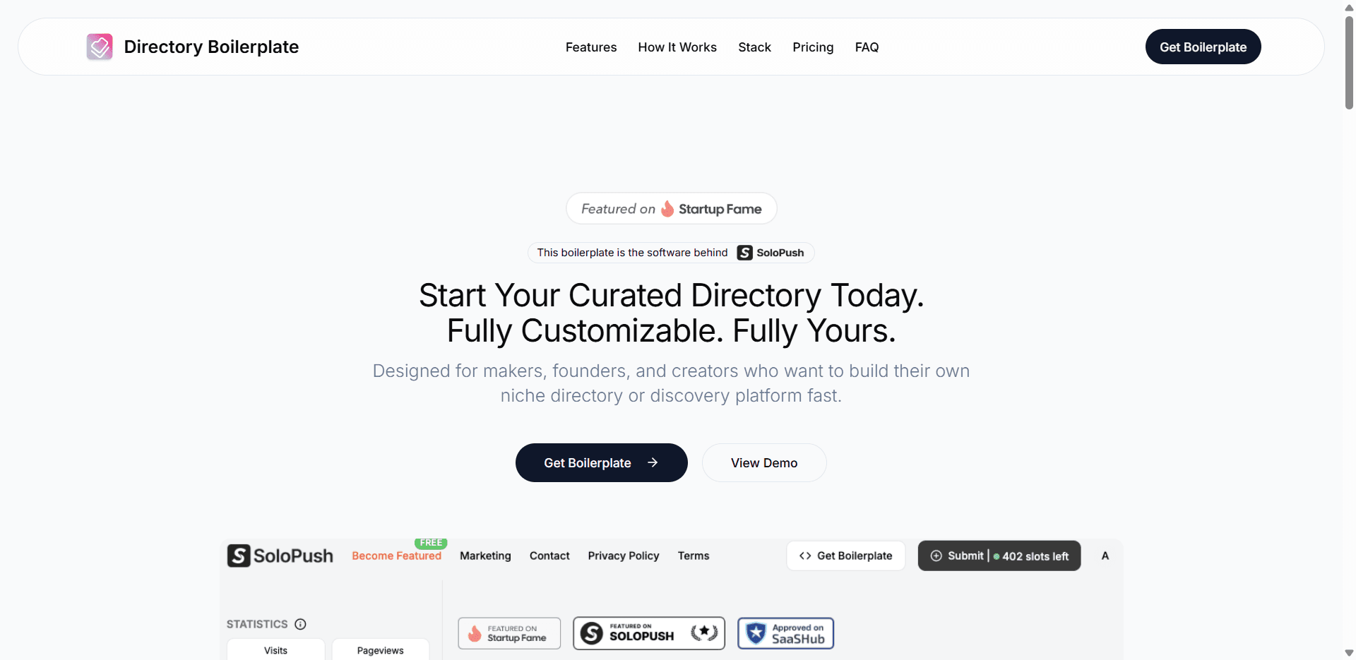 Sass Directory Kit banner screenshot